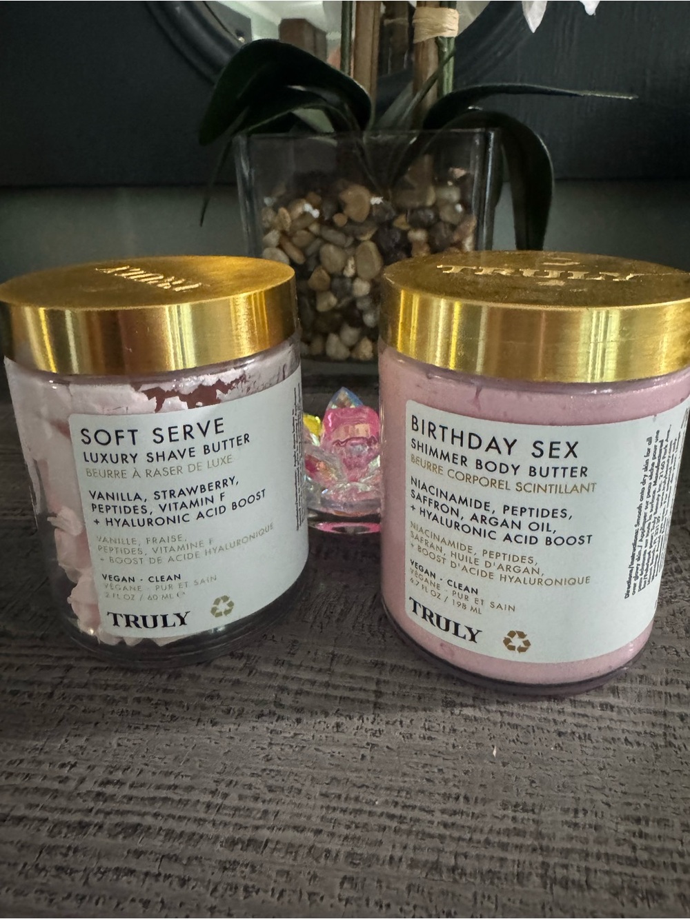 TRULY Birthday Sex Shimmer Body Butter & Soft Serve Luxury Shave Butter